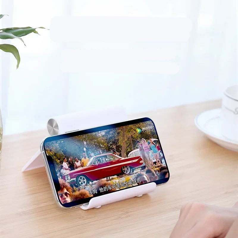 Adjustable Folding Tablet Stand – Desktop Holder for 7.9" to 11" Tablets & Mobile Phones