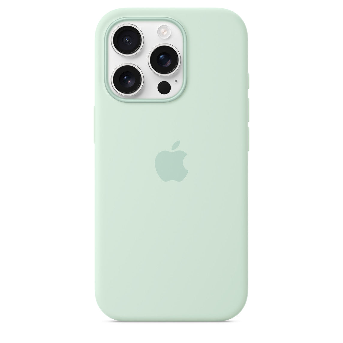 Genuine iPhone 16 Pro Max Silicone Case with MagSafe - Aquamarine