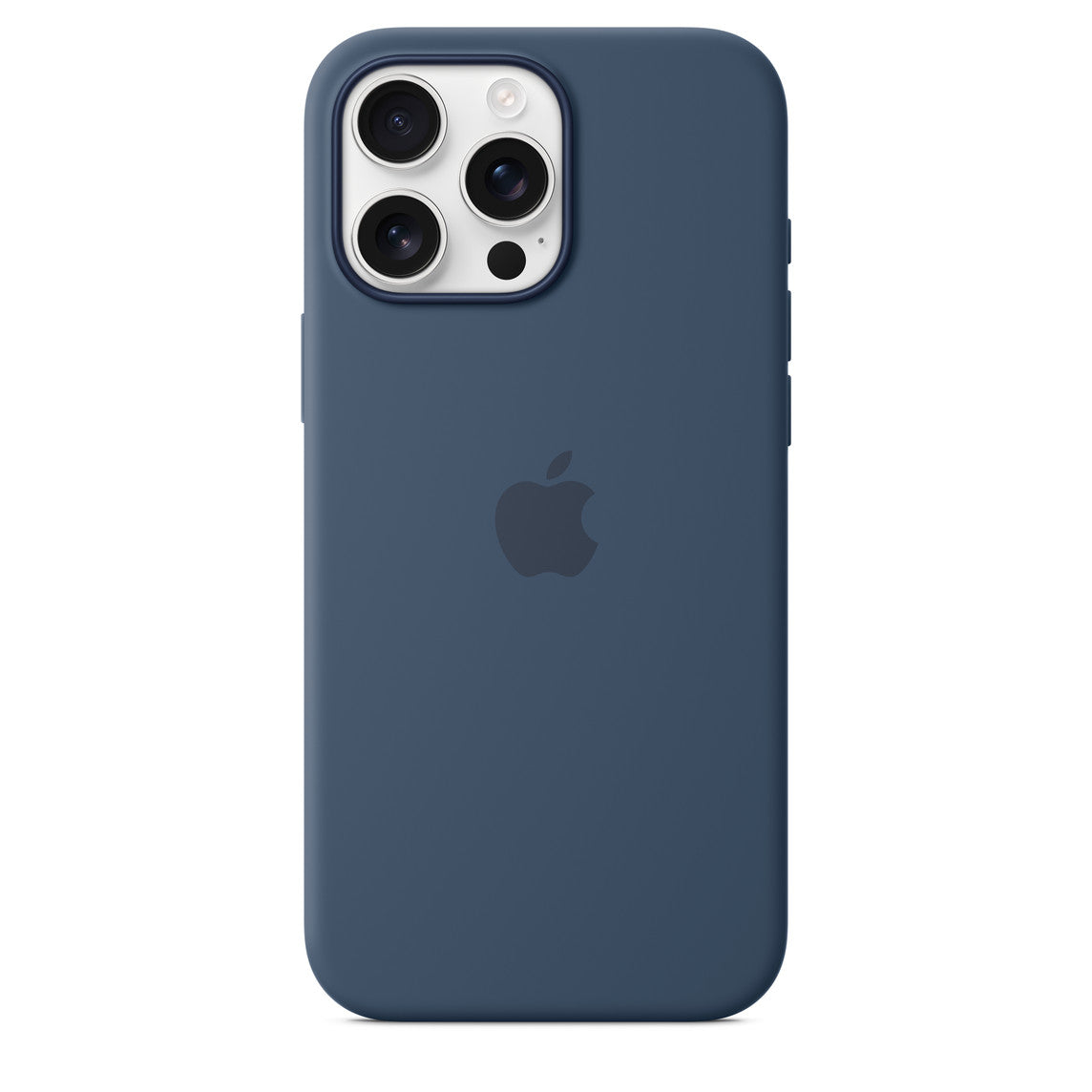 Genuine iPhone 16 Pro Max Silicone Case with MagSafe - Denim