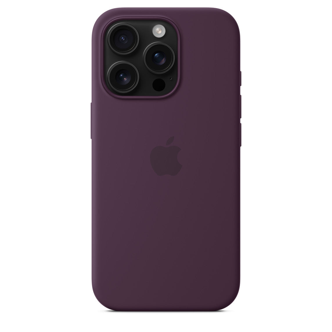 Genuine iPhone 16 Pro Max Silicone Case with MagSafe - Plum