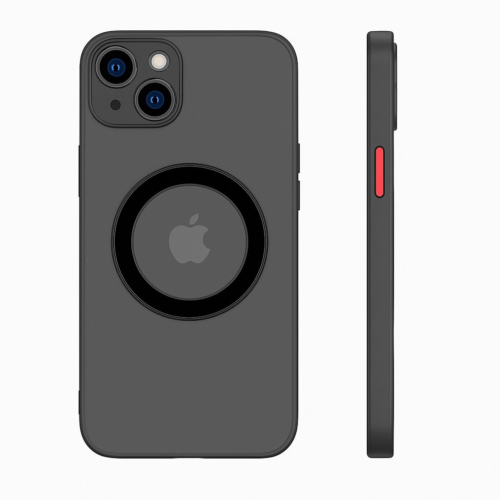 Shockproof Matte Magsafe Apple iPhone Case