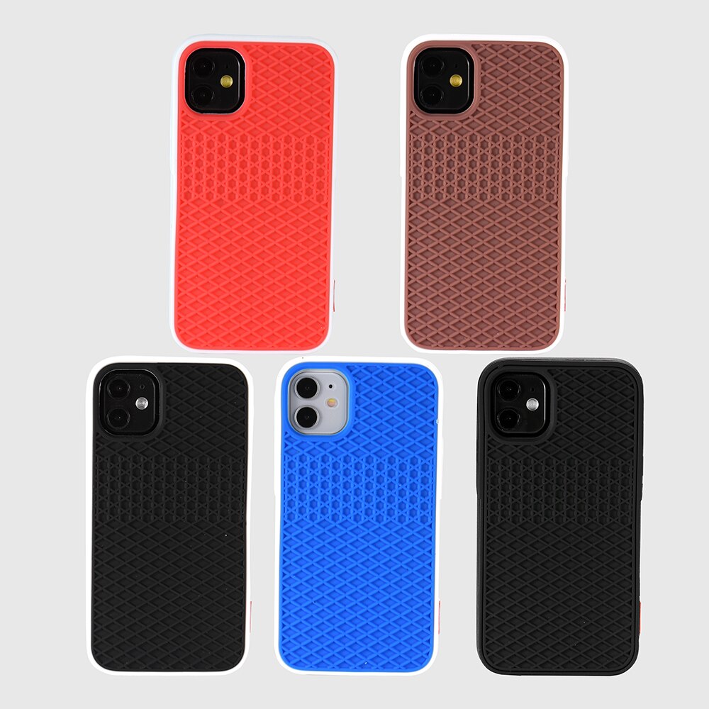 Waffle Silicone Grip Sports Phone Case For iPhone - Case Monkey