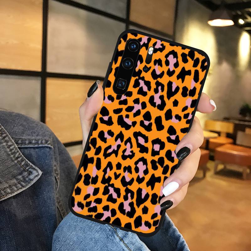 Bright Leopard Print Phone Case For Huawei - Case Monkey