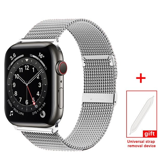 Milanese Loop Bracelet Strap For Apple Watch All Series - Case Monkey