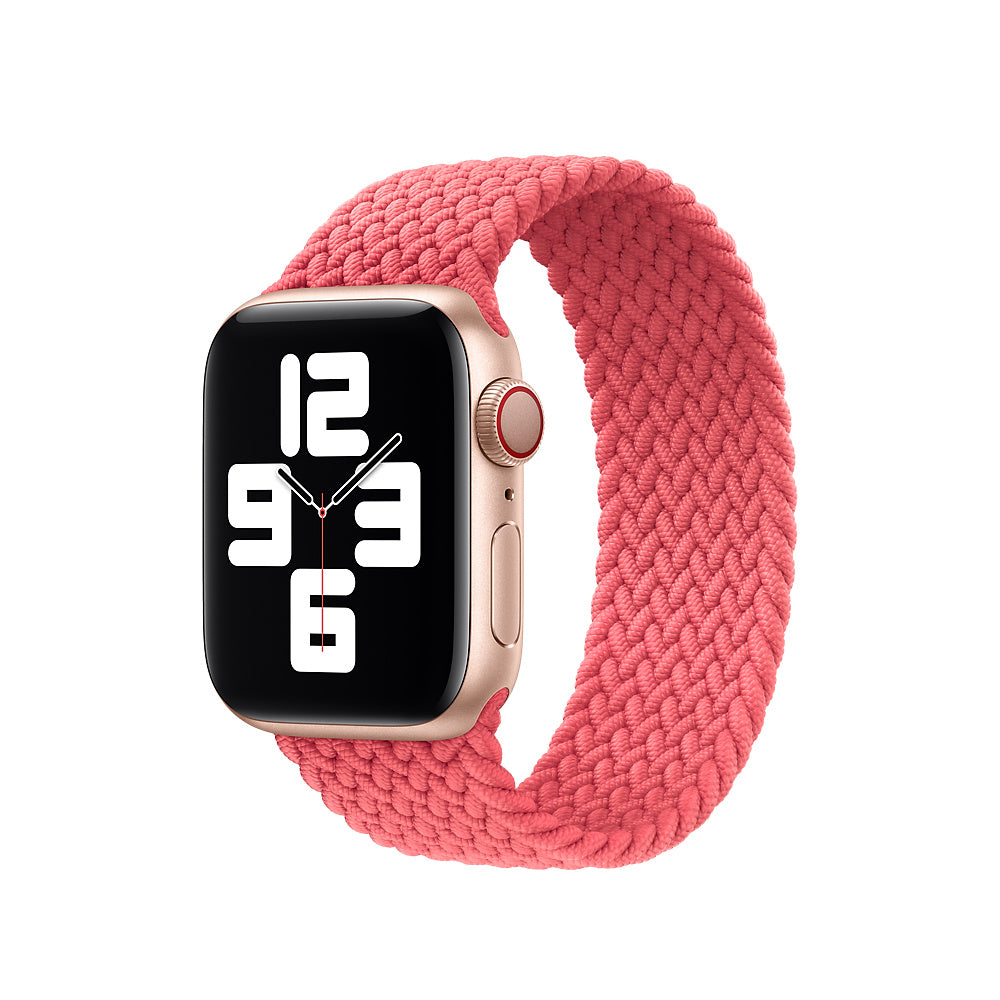 Pink Nylon Elastic Strap for Apple Watch All Series - Case Monkey